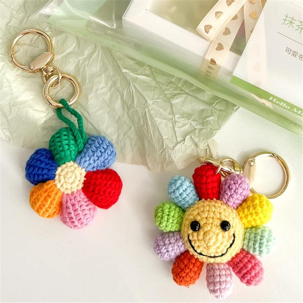 Amazon.co.jp: N/A スマイル サンフラワー 完成品 手作り DIY 毛糸